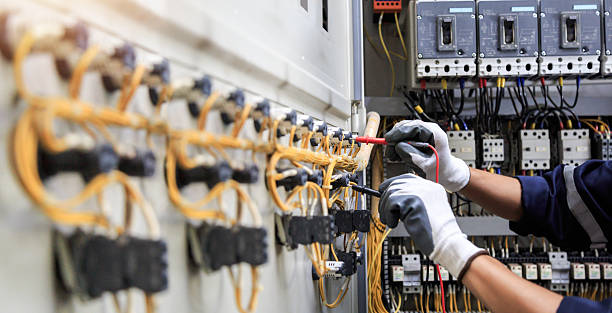 Professional Electrician technician working in East Shoreham, NY